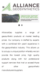 Mobile Screenshot of alliancegeo.com